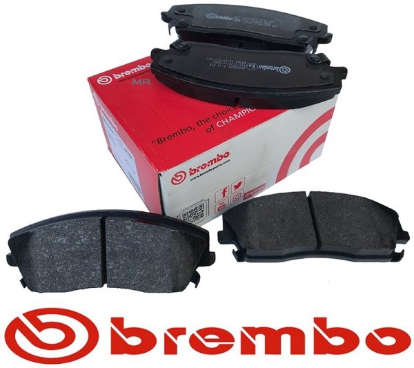 Klocki hamulcowe przednie BREMBO zacisk 1 tłok Dodge Charger