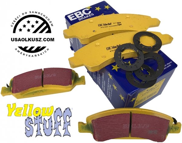 Przednie klocki hamulcowe EBC YellowStuff Cadillac Escalade 2009-2020