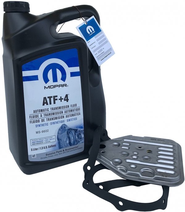 Olej MOPAR ATF+4 oraz filtr automatycznej skrzyni 3SPD