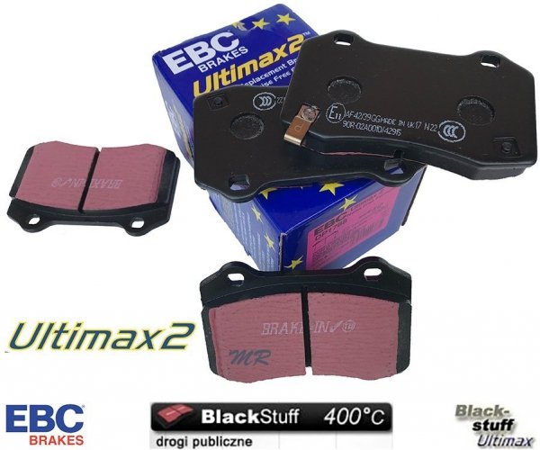 Klocki hamulcowe tylne EBC Ultimax2  Jaguar Vanden Plas Supercharged 2002-2003