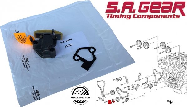 Napinacz centralnego łańcucha rozrządu Pontiac G6 3,6 V6 2007-2009