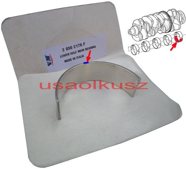 Panewka główna dolna BLUE Jeep Liberty 2,8 CRD 2008-