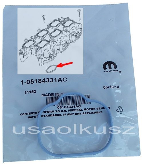 Uszczelka kolektora ssącego dolna MOPAR Chrysler 200 3,6 V6