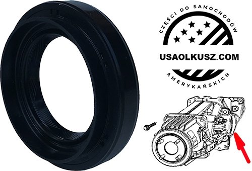 Uszczelniacz półosi tylnego mostu Dodge Caliber AWD