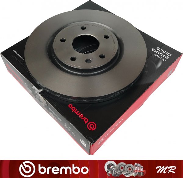 Klocki oraz tarcze hamulcowe przednie 330mm BREMBO Chrysler Voyager Town Country 2012-