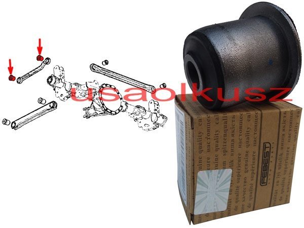Tuleja tylnego górnego wahacza Chevrolet Avalanche 2002-2010