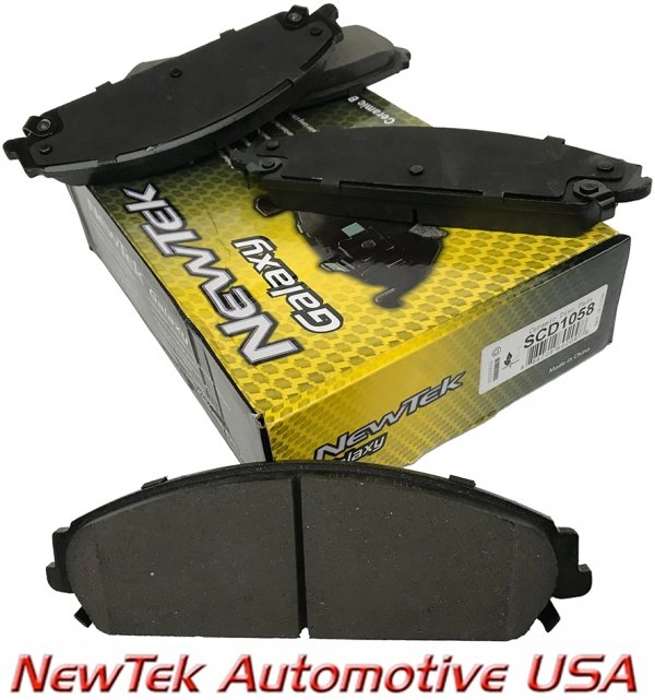 Klocki + przednie NACINANE tarcze hamulcowe 345mm ATM SLOTTED Dodge Charger