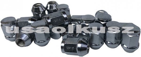Kpl nakrętek kół chrom klucz 21mm Chrysler LHS