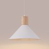Lampa wisząca JAGA biała