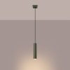 Lampa wisząca LAGOS 1 zielona oliwka
