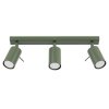 Plafon RING 3L zielony oliwkowy