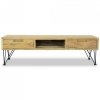 Szafka pod telewizor, 120 x 35 x 35 cm, lite drewno tekowe