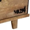 Szafka pod TV, 120x30x40 cm, lite drewno mango