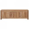 Szafka pod TV, 115x30x40 cm, lite drewno tekowe