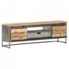 Szafka pod TV, 120x30x40 cm, lite drewno mango