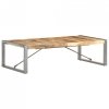 Stolik kawowy, 140 x 70 x 40 cm, surowe drewno mango