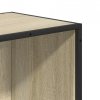 Regał, dąb sonoma, 80,5x35x170,5 cm, materiał drewnopochodny