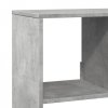 Regał, szarość betonu, 100x33x156,5 cm, materiał drewnopochodny