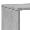 Regał, szarość betonu, 102x29x143 cm, materiał drewnopochodny