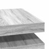 Stolik kawowy obrotowy 360 stopni Szary Sonoma 90x90x34,5 cm