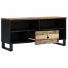 Szafka RTV, 100x33x46 cm, drewno i materiał drewnopochodny