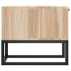 Stolik kawowy, 80x40x35 cm, materiał drewnopochodny i żelazo