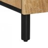 Szafka, 90x33x75 cm, lite drewno mango
