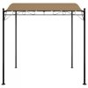 Zadaszenie, kolor taupe, 2x2,3 m, 180 g/m², tkanina i stal