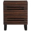 Szafki nocne, 2 szt., 40x34x46 cm, lite drewno mango
