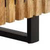 Stolik kawowy, 100x55x40 cm, lite surowe drewno mango
