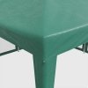 Namiot imprezowy z 8 ścianami z siatki, zielony, 4x4 m, HDPE