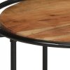 Stolik kawowy, 110x55x40 cm, lite drewno akacjowe