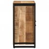 Szafka, 55x35x70 cm, lite surowe drewno mango
