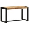 Ławka 80x35x45 cm lite drewno surowe mango