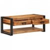 Stolik kawowy 90x50x38 cm Drewno lite Akacja