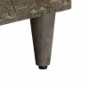 Szafka pod telewizor, czarna, 100x33x46 cm, lite drewno mango