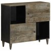 Komoda 80x33x75 cm Drewno lite Mango