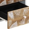 Szafki nocne, 2 szt., 40x33,5x46 cm, lite drewno mango