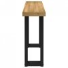 Stolik konsolowy, NOAIN, 120x30x75 cm, lite drewno sosnowe