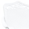 Fotele ogrodowe  2 szt. Białe z aluminium