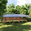 Namiot imprezowy, 4 x 9 m, niebieski