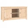 Szafka pod telewizor, 103x36,5x52 cm, lite drewno sosnowe