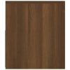 Szafka pod TV z oświetleniem LED, brązowy dąb, 120x35x40 cm