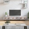 Szafka pod TV, szarość betonu, 150x36x30 cm