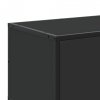Szafka pod TV, czarna, 100x35x50 cm