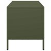 Szafka RTV, oliwkowa, 68x39x43,5 cm, stal walcowana na zimno