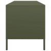 Szafka RTV, oliwkowa, 135x39x43,5 cm, stal walcowana na zimno