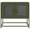 Szafka RTV, oliwkowa, 68x39x60,5 cm, stal walcowana na zimno