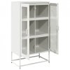 Komoda biała 68x39x123 cm stal