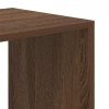 Regał na książki, brązowy dąb, materiał drewnopochodny